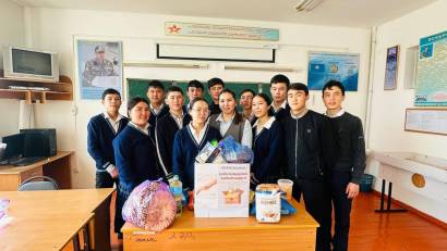 “Жақсылық жасап жарысайық” атты акциясына өз үлесімізді қостық